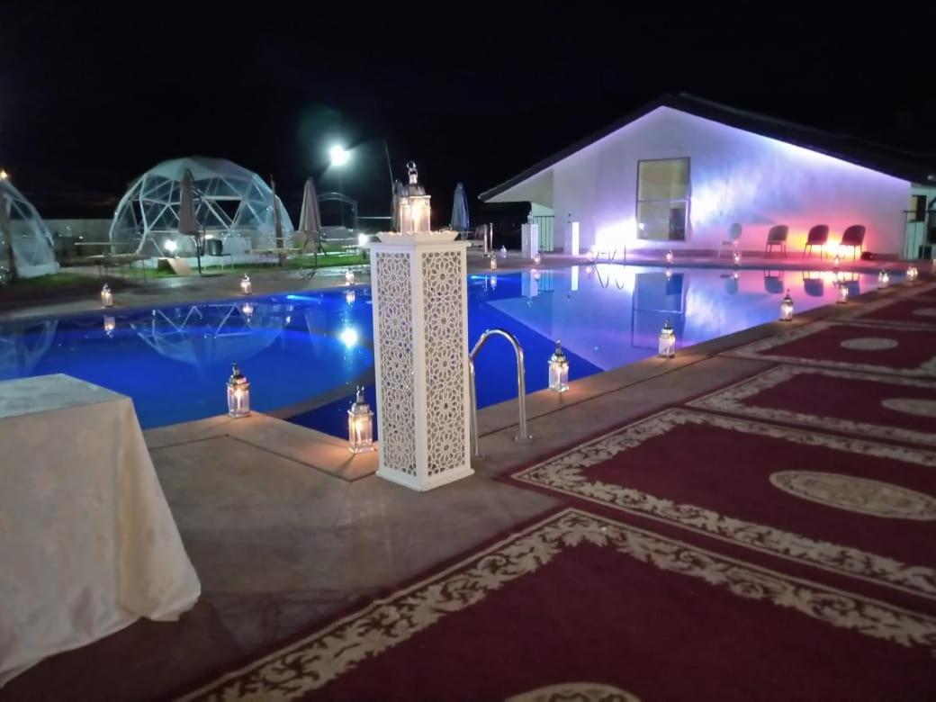 Palais Du Cedre Hotel Ait Bou Tarhat Bagian luar foto